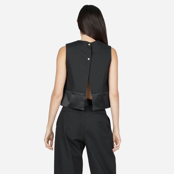 NWOT EVERLANE E2 Capsule Open Back Tank Top - Picture 3 of 8